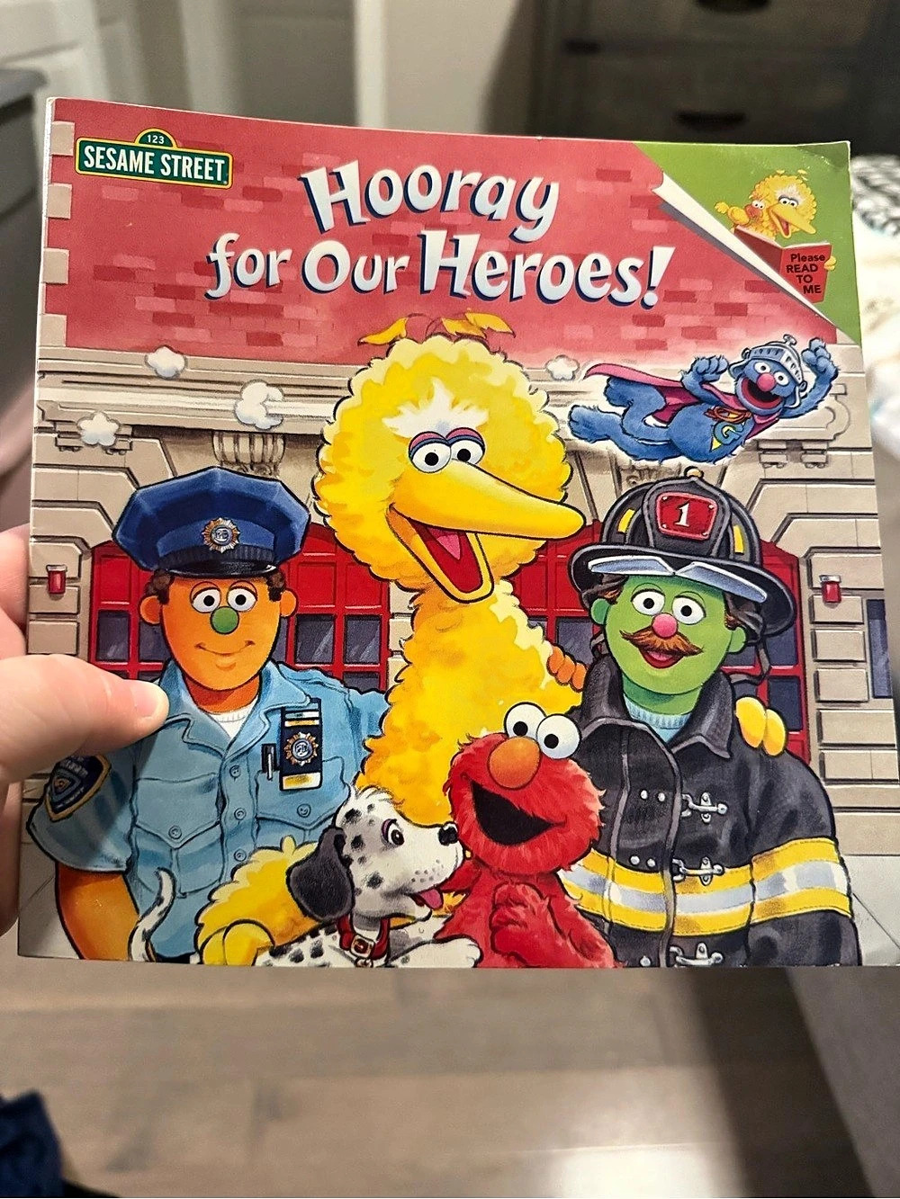 Vintage Random House Hooray for Our Heroes! Sesame Street Pictureback Book